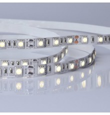 Лента светодиодная нейтральный свет 4000К ULS-M25-5050-60LED/m-10mm-IP20-DC12V-14,4W/m-5M-4000K PROFI  UL-00004373  Uniel