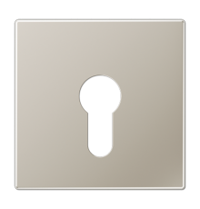 Крышка к выключателю для замочного механизма; благородная сталь  ES2925  Jung