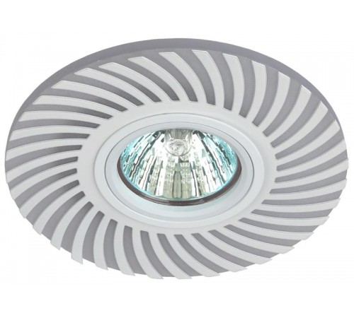 Светильник светодиодный DK LD32 WH /1 декор cо светодиодной подсветкой MR16 220V max 11W белый  Б0046906  ЭРА