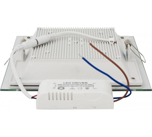 Светильник светодиодный встраиваемый квадратный AL2111, 24W, 1640Lm, 4000K, белый  28944  FERON