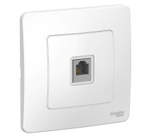 Blanca Белый С/У Розетка телефонная RJ11  BLNIS011001  SE