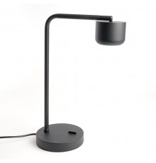 Светильник настольный под лампу GX53, max 12W, 230V , черный, DE365  48404  FERON