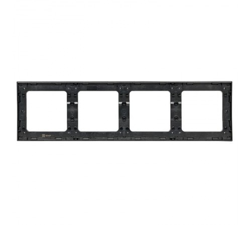 Стокгольм Рамка 4-местная черная EKF PROxima  EAM-G-303-30  EKF