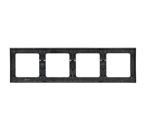 Стокгольм Рамка 4-местная черная EKF PROxima  EAM-G-303-30  EKF