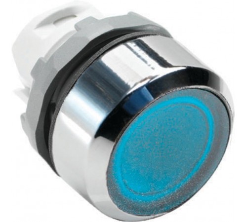 Кнопка MP1-21L синяя (только корпус) с подсветкой без фиксации  1SFA611100R2104  ABB