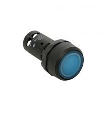 Кнопка с подсветкой OptiSignal Compact D22 C7-PL-M601 синяя 1НЗ 230 В AC XB7NW36M2  362103  КЭАЗ