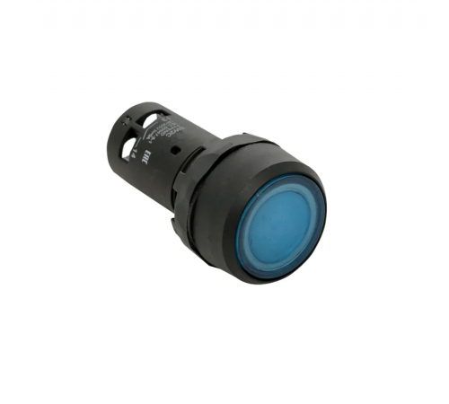 Кнопка с подсветкой OptiSignal Compact D22 C7-PL-M610 синяя 1НО 230 В AC XB7NW36M1  362054  КЭАЗ