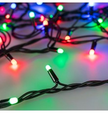 Светодиодная гирлянда ARD-STRING-PRO-10000-BLACK-100LED-MILK-LIVE RGB-DMX (24V, 10W) (Ardecoled, IP65)  031754  Arlight