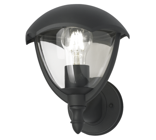 Светильник садово-парковый Aura на стену вверх 188*210*238mm, 170-240V / 50Hz, 1xE27, Max.60W, IP54  GD027  Gauss