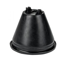 Кровельный держатель прут 8мм с 2 фиксаторами (без бетона) EKF PROxima   lp-30100-8   EKF