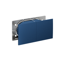 AtlasDesign Аквамарин Розетка 2-ая с заземлением со шторкамисо сдвиж. крышк, 16А, в сборе  ATN001128  SE