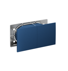 AtlasDesign Аквамарин Розетка 2-ая с заземлением со шторкамисо сдвиж. крышк, 16А, в сборе  ATN001128  SE