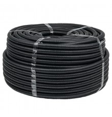 Труба гофр. FRHF  с зондом d50мм (20м.) черная Plast EKF PROxima  FRHF-50  EKF