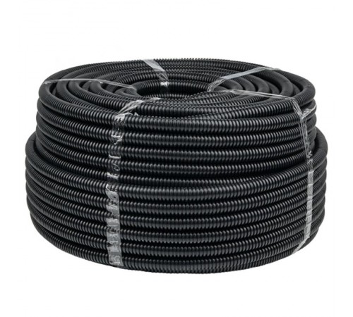 Труба гофр. FRHF  с зондом d50мм (20м.) черная Plast EKF PROxima  FRHF-50  EKF