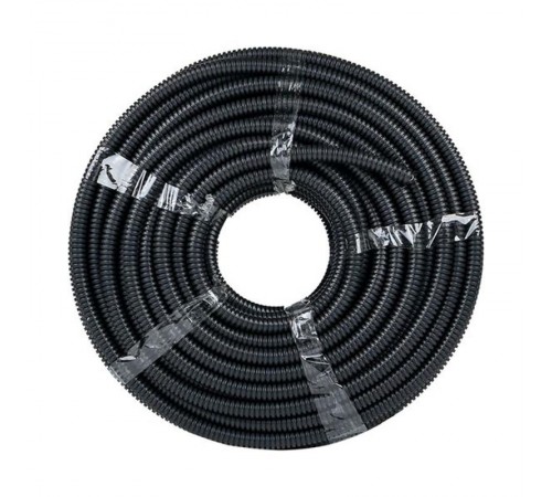 Труба гофр. FRHF с зондом d16мм (100м) черная Plast EKF PROxima  FRHF-16  EKF