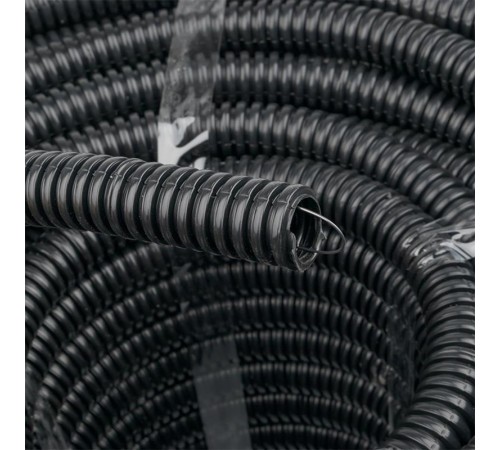 Труба гофр. FRHF с зондом d20мм (100м) черная Plast EKF PROxima  FRHF-20  EKF