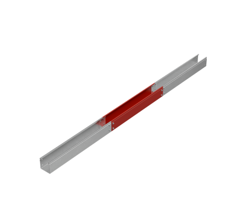 Лоток неперф. 100х100х1,0 L2000 мм "Стандарт ПЛЮС" INOX304  LNEplus100-100-1.0-2000 INOX304  КМ-Профиль