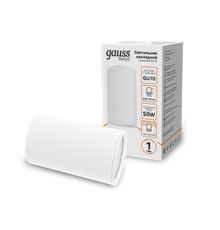 Светильник  Basic, накладной, под лампу GU10, белый 1/20/60  HD060  Gauss