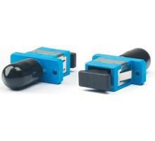 Адаптер проходной оптический FA-S11Z-SC/ST-N/BK-SL SC-ST, SM/MM, simplex, корпус металл, черные колпачки  253090  Hyperline