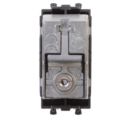 Розетка TV проходная модульная, "Avanti", "Черный матовый", 1 модуль  4412511  DKC