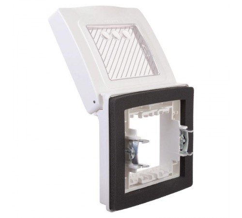 Рамка для монтажа в стену "Avanti", IP55, "Белое облако", 2 модуля  4400922  DKC