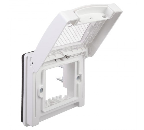Рамка для монтажа в стену "Avanti", IP55, "Белое облако", 2 модуля  4400922  DKC