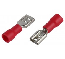 Разъем плоский ЭРА NO-225-124 РпИм 1.25-5.0-0.8 изолированный "розетка" (упаковка 50 штук)   Б0063369  ЭРА