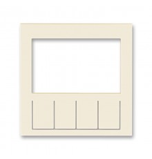 ABB Levit Слоновая кость / белый Сменная панель на накладку терморегулятора / таймера Слоновая кость  ND3292H-A11 17  2CHH910011A8017  ABB