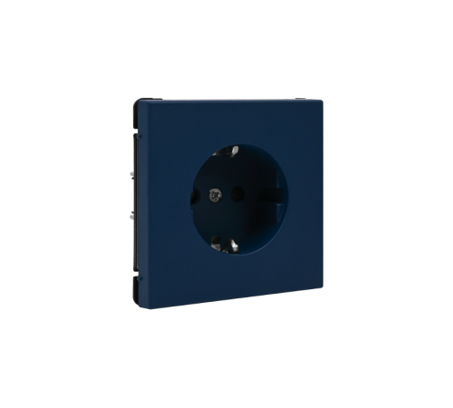 ArtGallery Аквамарин Розетка с заземлением со шторками, 16А, механизм, быстрозажим. клем.  GAL001145S  SE