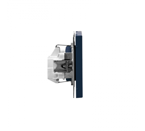 ArtGallery Аквамарин Розетка с заземлением со шторками, 16А, механизм, быстрозажим. клем.  GAL001145S  SE