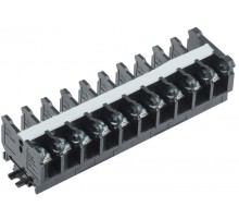 Блок зажимов БЗН TK-060 10 мм2 60А на DIN-рейку 10 пар  YZN43-10-010-K02  IEK