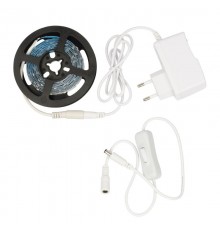 Комплект светодиодная лента 25м IP20 теплый белый свет, адаптер 24Вт ULS-Q721 2835-60LED/m-IP20-25M-WW RRP24C00  UL-00000642  Volpe