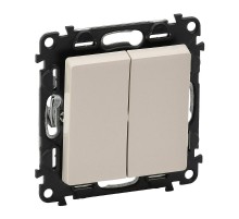 Valena LIFE DIY Сл.кость Выключатель 2-клавишный 10А 250В  752505  Legrand