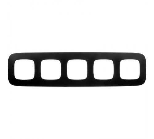 Valena ALLURE Матовый черный Рамка 5-ая  754405  Legrand