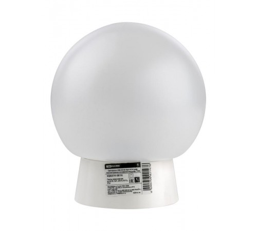 Светильник пылевлагозащищенный под лампу для ЖКХ НББ 64-60-025 УХЛ4 (шар пластик/прямое основание) инд.упак. TDM  SQ0314-0010  TDM