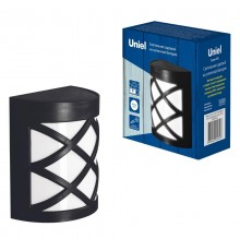 Светильник USL-F-155/PM110 BRUSSEL 6LED бел. свет 1хAA настенный на солнечной батарее Ni-Mh аккум. в компл. IP44  UL-00009371 Uniel