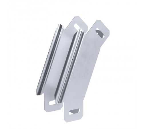 Угол вертикальный внешний 90 градусов Стандарт INOX (AISI 316) 50х50  PR16.3017  Промрукав