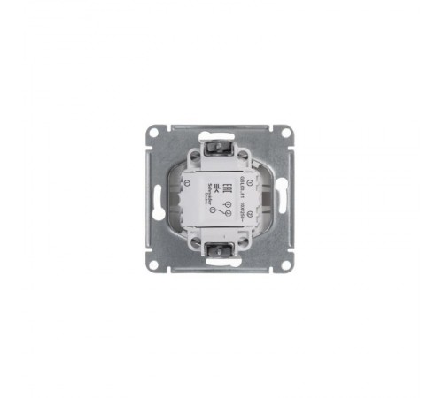 Glossa Белый Переключатель 1-клавишный, сх.6, 10АХ  GSL000161  SE