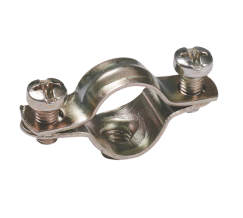 Скоба металлическая двухкомпонентная d=16-17мм  CMA12-16-100  IEK