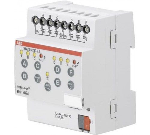 Активатор для термоэлектрических приводов 6-кан, 230В, VAA/S 6.230.2.1  2CDG110116R0011  ABB
