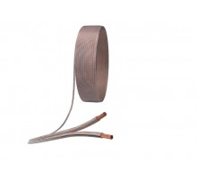 A-250-S Акустический кабель 2х2,5 мм2 прозрачный, 100м (4/84)  Б0048275  ЭРА