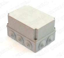 Коробка распределительная для о/п 190х140х120мм, IP55, 10 гермовводов (12шт)  GE41246  GREENEL