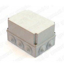 Коробка распределительная для о/п 190х140х120мм, IP44, 10 гермовводов (12шт)  GE41245  GREENEL
