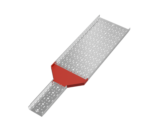 Переходник центральный 50х200-500 мм "ПЛЮС" HD  PDplus50-200-500-C HD   КМ-профиль