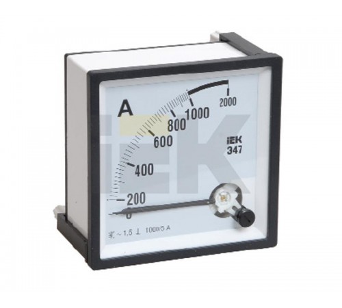 Амперметр Э47 3000/5А кл. точн. 1,5 72х72мм  IPA10-6-3000-E  IEK
