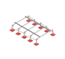 Опорная конструкция для установки оборудования TECHNORAPTOR FOOT 2000х3000 тип 2 HD  KM-TR-F-SSEI-2000-3000-2 HD  КМ - профиль
