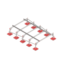 Опорная конструкция для установки оборудования TECHNORAPTOR FOOT 2000х3000 тип 2 HD  KM-TR-F-SSEI-2000-3000-2 HD  КМ - профиль