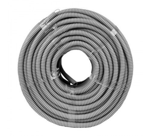 Труба гибкая гофрированная ПВХ 16мм с протяжкой (100м)  tg-z-16  EKF