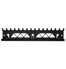 Держатель-органайзер торцевых головок, настенный, черный  38-0666  REXANT