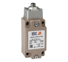 Выключатель концевой OptiLiS D4B-4170N толкатель металлический EN 50041 XCKJ161H29  365332  КЭАЗ